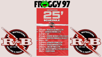 WATERTOWN RED AND BLACK 2025 SEASON